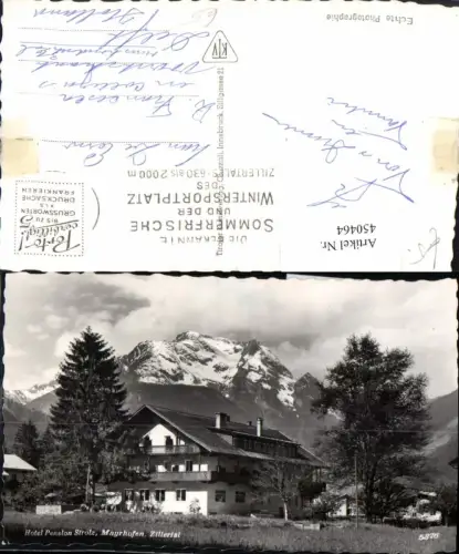 450464,Mayrhofen Hotel Pension Strolz Bergkulisse