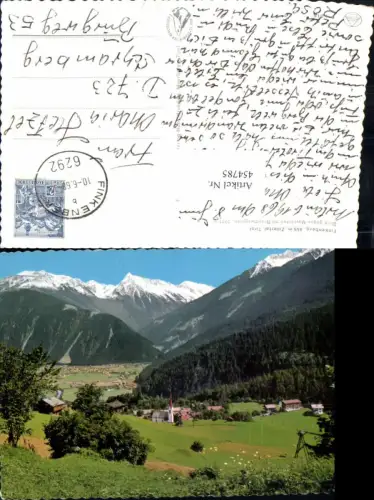454785,Finkenberg Totale geg. Mayrhofen m. Brandbergkolm Bergkulisse