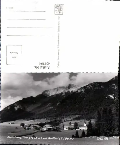 454794,Steinberg am Rofan Totale m. Guffert Bergkulisse