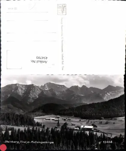 454795,Steinberg am Rofan Totale m. Rofangebirge Bergkulisse