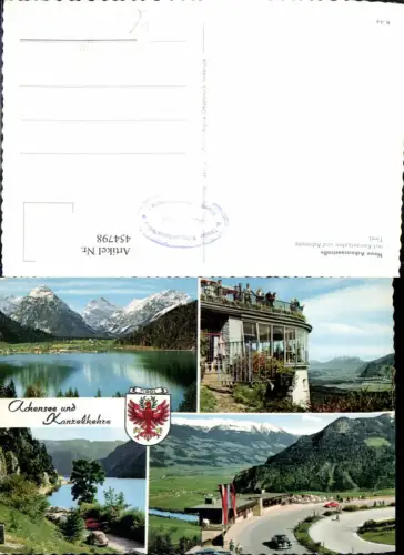 454798,Achensee b. Pertisau Kanzelkehre VW-Käfer Mehrbildkarte