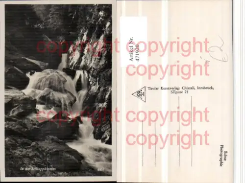 471920,Stillupklamm b. Mayrhofen Wasserfall