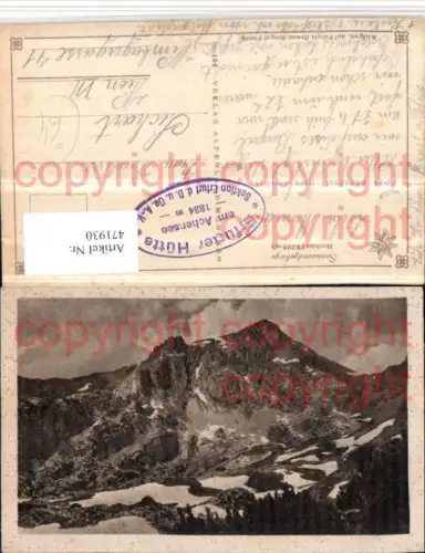 471930,Hochiss b. Steinberg am Rofan Bergkulisse