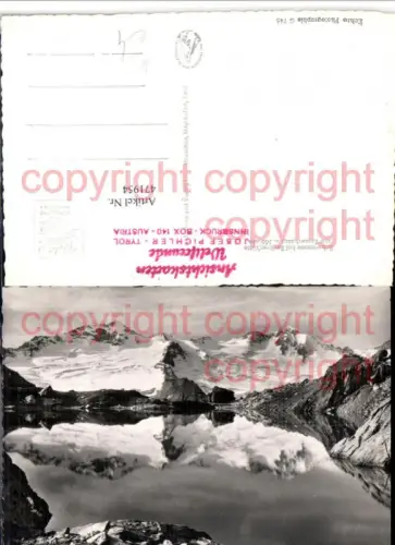 471954,Schwarzsee See b. Berlinerhütte b. Mayrhofen Bergkulisse
