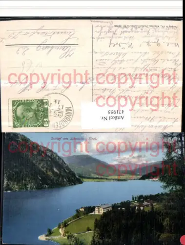 471955,Seehof Achensee Bahnpost Zug 28 Mayrhofen pub Purger e Co 10755