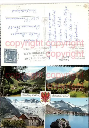 471967,Ginzling Totale Berliner Hütte Schwarzsee Mehrbildkarte