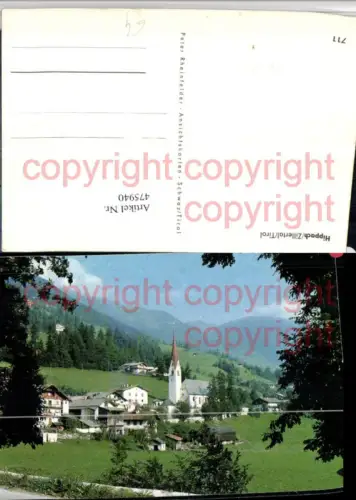 475940,Hippach im Zillertal Totale Kirche