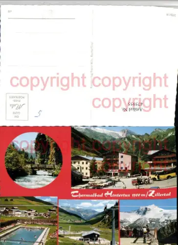 475955,Hintertux Hotel Freibad Sessellift Mehrbildkarte