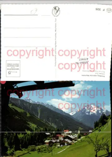 475957,Brandberg b. Mayrhofen Totale geg. Tristner Bergkulisse