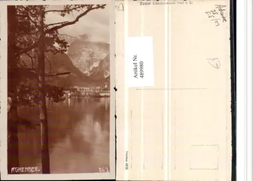 489980,Achensee See b. Pertisau Motiv