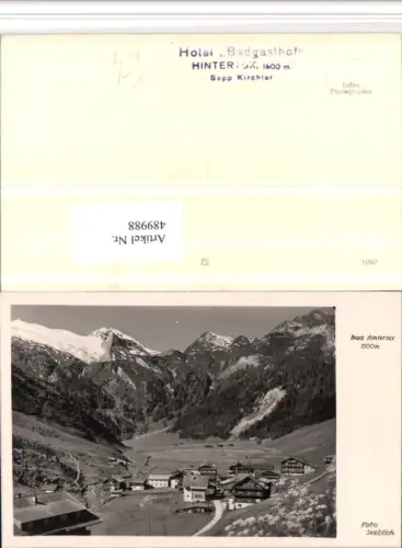489988,Bad Hintertux Totale Bergkulisse pub Foto Seeböck