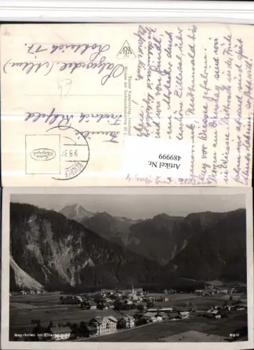 489999,Mayrhofen im Zillertal Totale Bergkulisse
