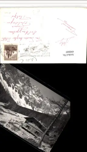 490009,Stalen-Hütte Berghütte b. Schwaz m. Karwendel Bergkulisse