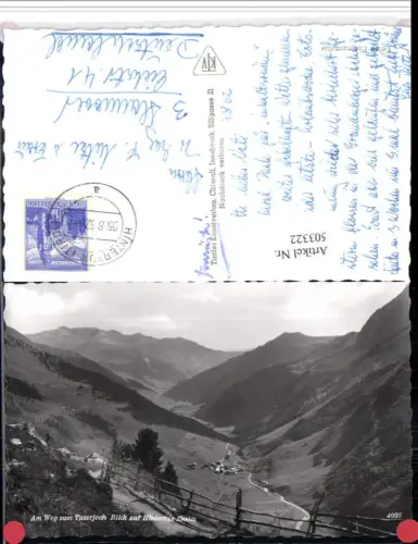 503322,Weg zum Tuxerjoch m. Blick auf Hintertux Totale Bergkulisse