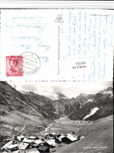 503324,Hintertux im Zillertal Totale Bergkulisse