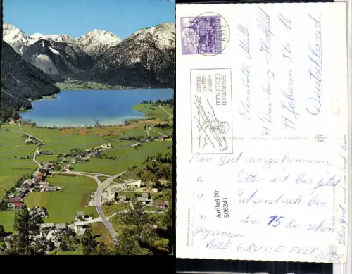 506241,Maurach am Achensee Totale geg. Pertisau Bergkulisse