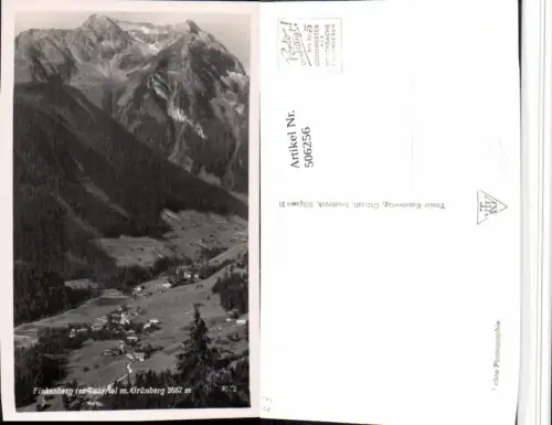 506256,Finkenberg Totale m. Grünberg Bergkulisse