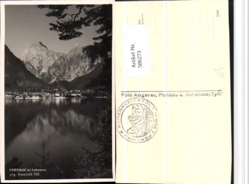 506273,Pertisau am Achensee Totale geg. Sonnjoch Bergkulisse