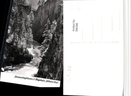 506288,Dornaubergklamm Klamm b. Mayrhofen Brücke