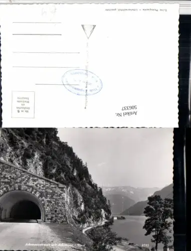 506337,Achenseestraße m. Achensee b. Pertisau Tunnel