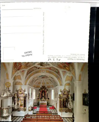 506343,Hippach Pfarrkirche Kirche Innenansicht