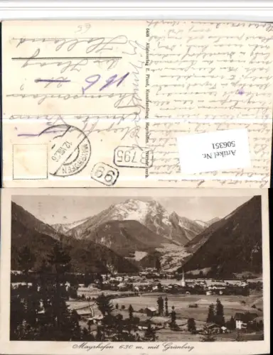 506351,Mayrhofen Totale m. Grünberg Bergkulisse