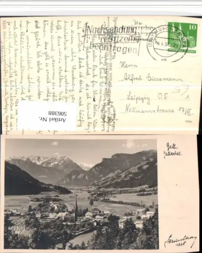 506388,Zell im Zillertal Totale Bergkulisse pub Hruschka 1338