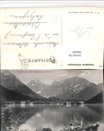 506397,Pertisau am Achensee Totale Bergkulisse