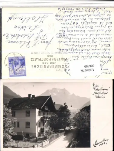 506399,Mayrhofen Villa Friedheim Bergkulisse pub H. Hruschka 1998