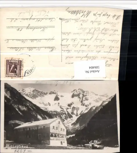 506404,Stilluphaus Berghütte b. Mayrhofen Bergkulisse pub E. Pfund
