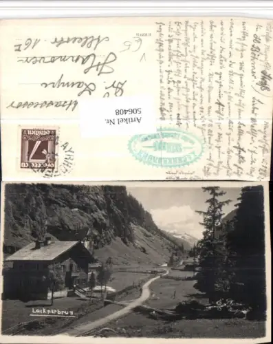 506408,Lacknerbrunn Gasthof b. Mayrhofen pub E. Pfund