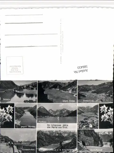 506433,Achensee Pertisau Gaisalm Maurach Achenkirch Mehrbildkarte