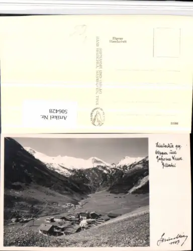 506428,Hintertux Totale geg. Olperer Bergkulisse pub Hruschka 1107