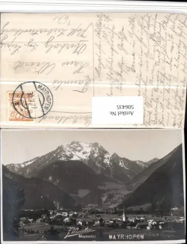 506435,Mayrhofen Totale Bergkulisse pub F. Maidler