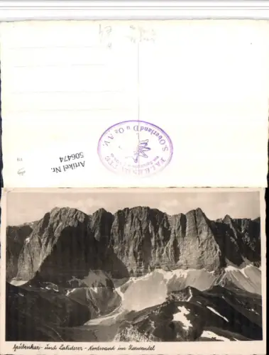 506474,Grubenkar- und Laliderer-Nordwand b. Vomp Bergkulisse