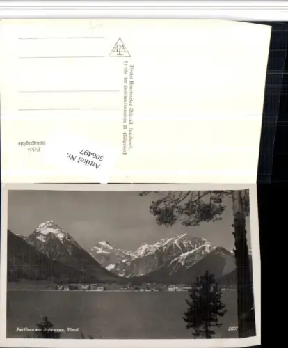 506497,Pertisau am Achensee Totale Bergkulisse