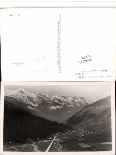 515974,Hochtal Gerlos Totale geg. Torhelm Bergkulisse