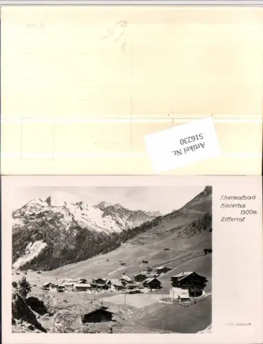 516230,Bad Hintertux b. Tux Totale Bergkulisse pub Foto Seeböck