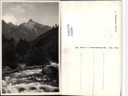516380,Zillergrund b. Mayrhofen im Zillertal Bergkulisse pub Ernst Pfund