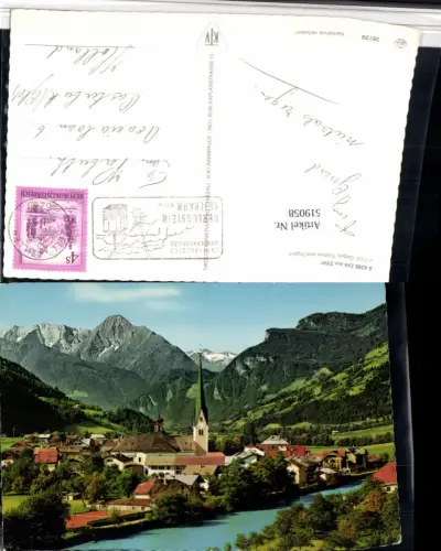 519058,Zell am Ziller Totale geg. Tristner Bergkulisse