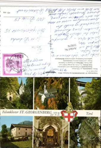 519276,Felsenkloster St. Georgenberg b.Schwaz pub Alpine Luftbild 470