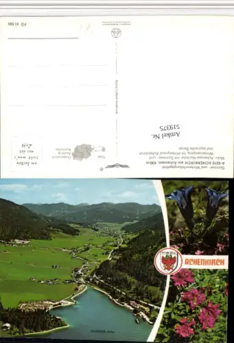 519375,Achenkirch am Achensee Totale Blumen pub Alpine Luftbild 61586