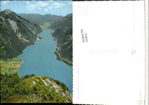 519911,Blick vom Bärenkopf auf den Achensee m. Pertisau Bergkulisse