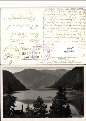 520258,Achensee See von Scholastika geg. Pertisau Bergkulisse