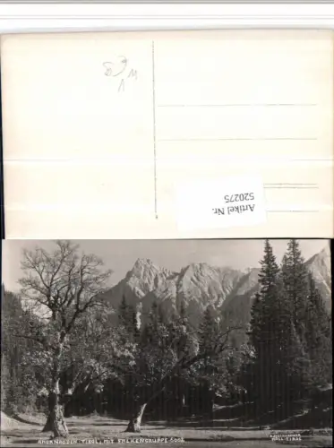 520275,Ahornboden b. Eng m. Falkengruppe Bergkulisse pub A. Stockhammer