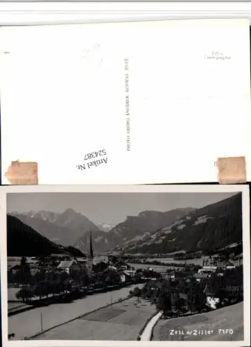 524387,Zell am Ziller Totale Bergkulisse pub Foto Georg Angerer 7170