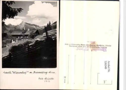 526349,Gasthaus Wiesenhof bei Brandberg Kolm Mayrhofen Zillertal pub Foto Maidler 1213
