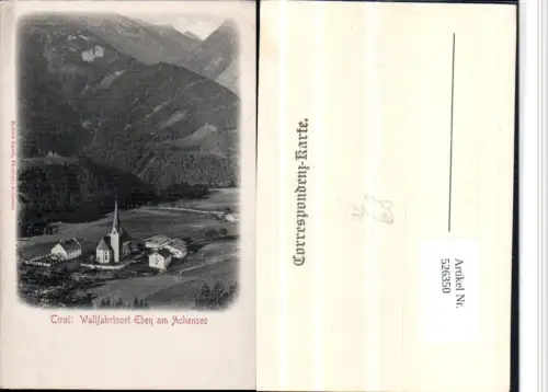 526350,Eben am Achensee Pertisau um 1900