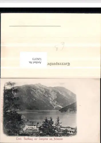 526373,Gasthaus Seespitze Achensee Pertisau Eben Maurach