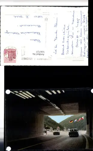 526727,Felbertauernstraße Grenze Zoll Zollamt Oldtimer Autos VW Käfer Achenkirch